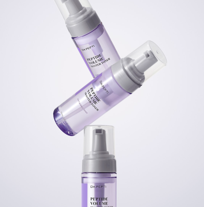 Пептидний тонер для підтримки пружності та зволоження шкіри - DR.PEPTI Peptide Volume Master Toner 155 мл